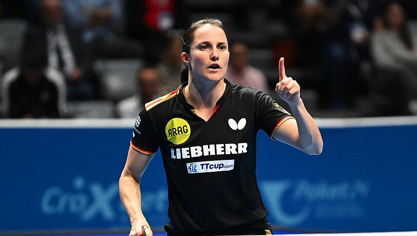 Europas Nummer eins: Tischtennis-Spielerin Sabine Winter.