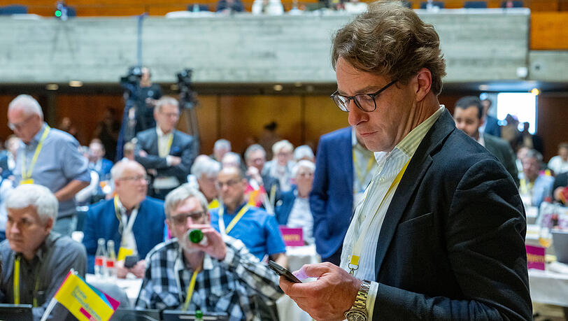 Zun&auml;chst wird er zum Sieger erkl&auml;rt: Moritz Fingerle aus M&uuml;nchen.