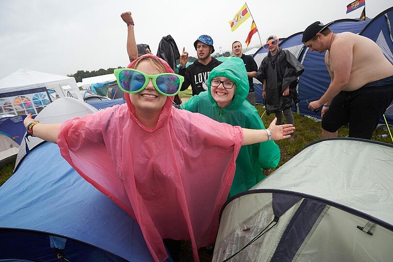 Die Bilder vom ersten Tag des Festivals Rock am Ring 2016 in Mendig.