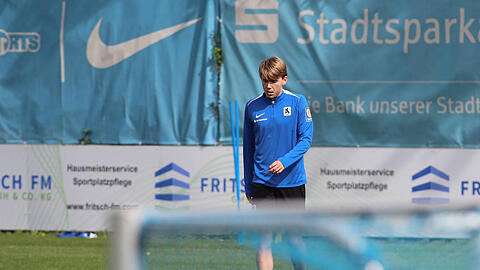 Luca Mack spielt aktuell beim TSV 1860 vor.