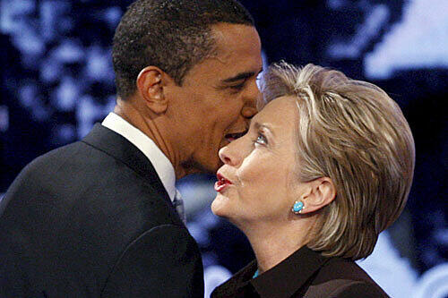 Werden aus Rivalen Partner? - Hillary Clinton und Barack Obama