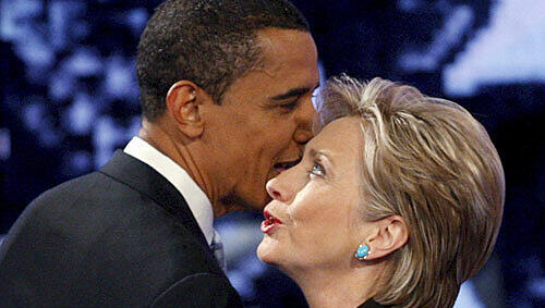 Werden aus Rivalen Partner? - Hillary Clinton und Barack Obama Werden aus Rivalen Partner? - Hillary Clinton und Barack Obama