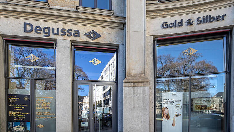 Gehört zum Finck-Imperium: Degussa Goldhandel am Promenadeplatz. Gehört zum Finck-Imperium: Degussa Goldhandel am Promenadeplatz.
