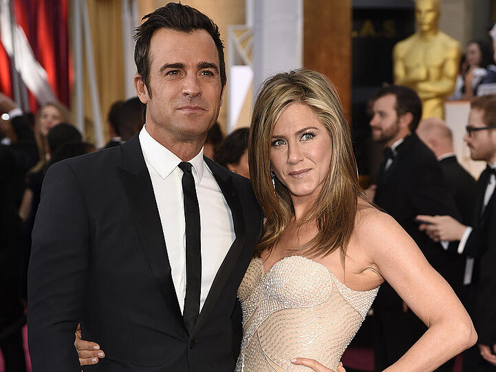 Sind jetzt ein Ehepaar: Jennifer Aniston und Justin Theroux