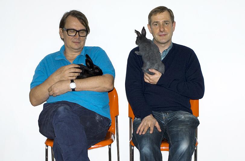 Andreas Dorau (l.) und Sven Regener.