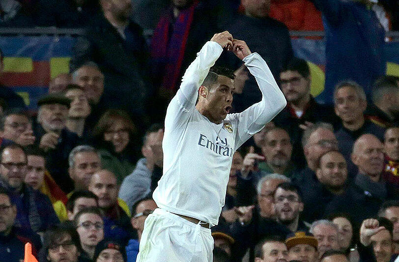 Auf dem zweiten Rang liegt Cristiano Ronaldo. Der Portugiese durfte sich vergangene Saison über 54 Mio. Euro freuen.