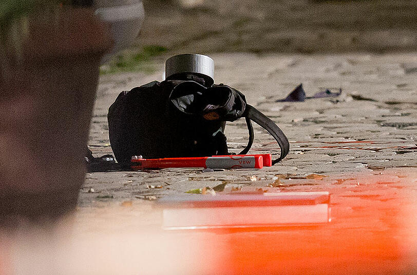 In Ansbach hat sich ein Bombenanschlag ereignet. Die ersten Bilder vom Tatort.