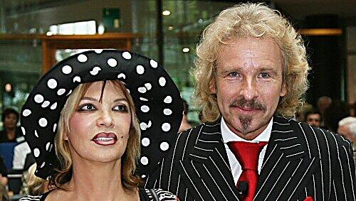 Thomas Gottschalk mit Ehefrau Thea Thomas Gottschalk mit Ehefrau Thea