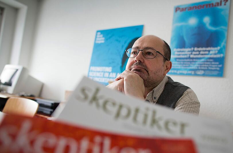 Martin Mahner ist der Leiter des Informationszentrums der Gesellschaft zur wissenschaftlichen Untersuchung von Parawissenschaften (GWUP) in Roßdorf bei Darmstadt.
