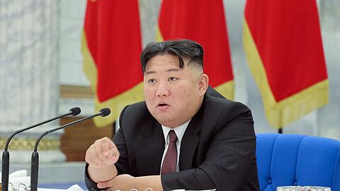 Will Putin besuchen: Nordkoreas Machthaber Kim Jong Un.