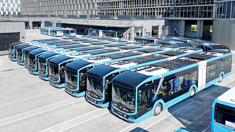 Busbetriebshof Moosach. Busbetriebshof Moosach.