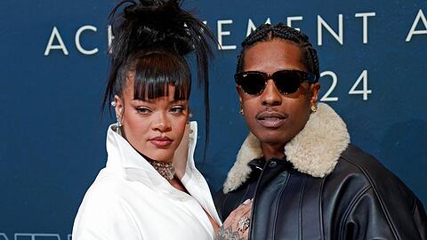Freuen sich bereits auf ihr nächstes Baby: Rihanna und ihr freigesprochener Lebenspartner A$AP Rocky.