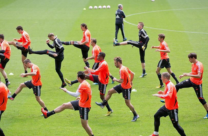 Die Bilder vom Training in der Allianz Arena