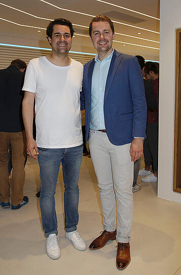Moritz Keller (l.) und sein Bruder Jakob Keller, die Inhaber von Keller-Sports.