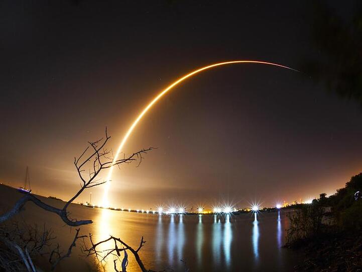 Israel hat erstmals eine Raumsonde zum Mond geschickt.