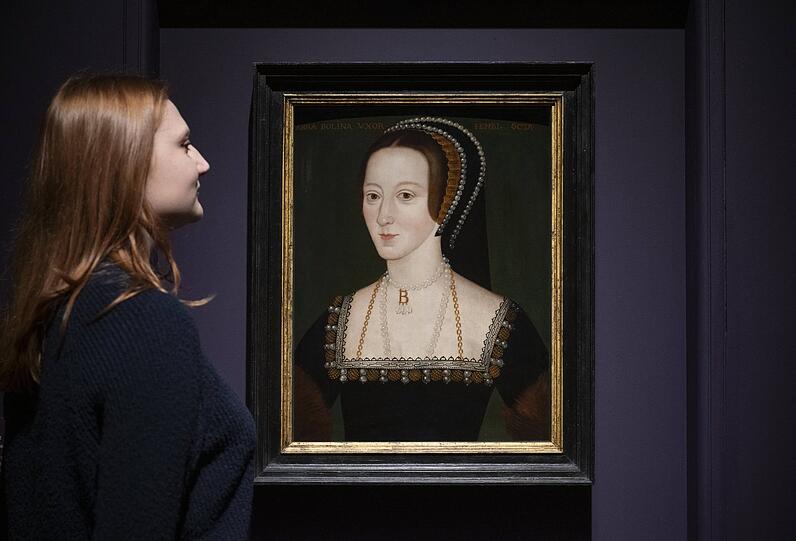 Anne Boleyn, gemalt von einem unbekannten Künstler im späten 16. Jahrhundert.