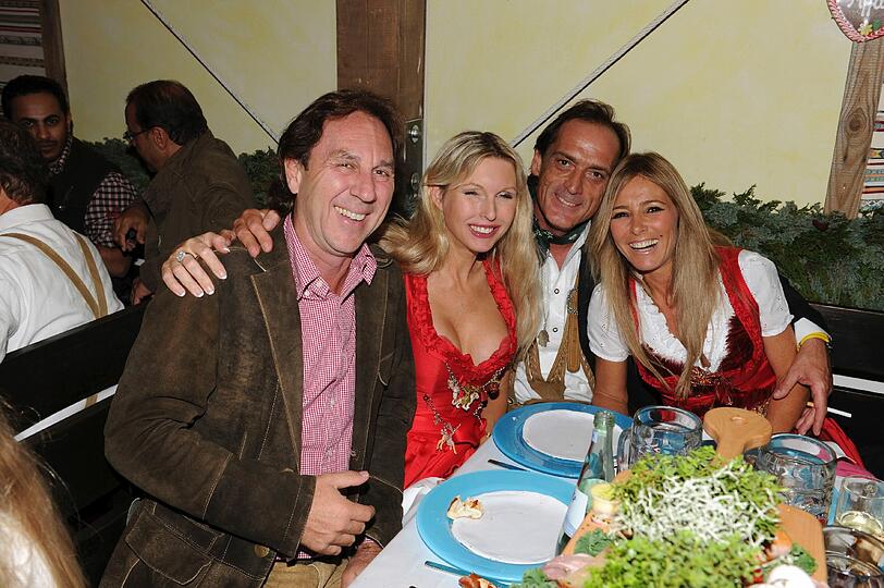 Ralf Bauer und Sabine Piller, Gundis Zambo und Freund Christof Mahrdt