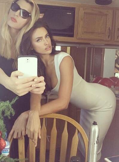 Irina Shayk auf Instagram