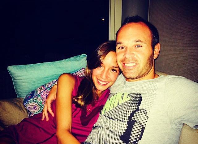 FC Barcelona: Andres Iniesta mit seiner Frau Anna
