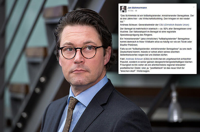 CSU-Generalsekretär Andreas Scheuer: Vor allem im Netz hagelt es Kritik an seiner Aussage.
