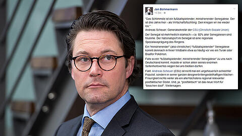CSU-Generalsekretär Andreas Scheuer: Vor allem im Netz hagelt es Kritik an seiner Aussage.