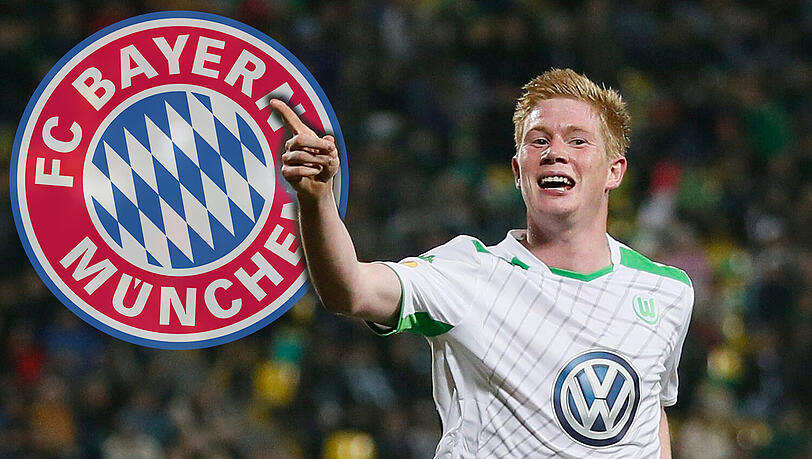 Könnte Kevin de Bruyne bald im Dress des FC Bayern spielen? Könnte Kevin de Bruyne bald im Dress des FC Bayern spielen?