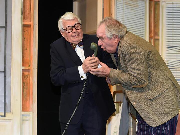Bis Anfang dieses Jahres stand Peter Weck mit Friedrich von Thun in der Komödie "Sonny Boys" noch auf der Theaterbühne.