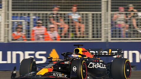 Kommt in Singapur noch nicht in Fahrt: Max Verstappen.