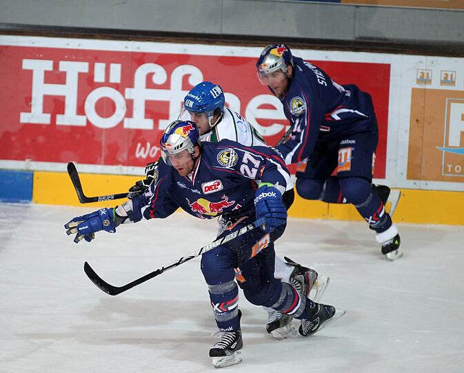 Zurück nach Hause: die NHL-Stars Blake Wheeler (l.) und Paul Stastny.