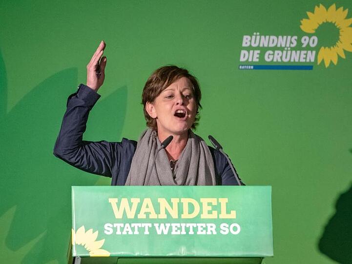 Sigi Hagl, Landesvorsitzende von Bündnis 90/Die Grünen in Bayern. Foto: Armin Weigel/Archiv