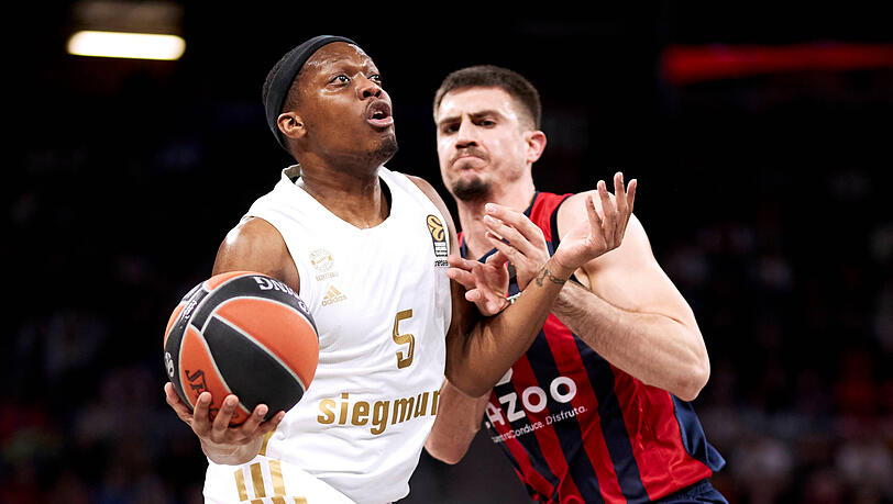 Die Basketballer des FC Bayern Münnchen kassierten bei Baskonia Vitoria Gasteiz eine Niederlage.