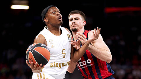 Die Basketballer des FC Bayern Münnchen kassierten bei Baskonia Vitoria Gasteiz eine Niederlage.