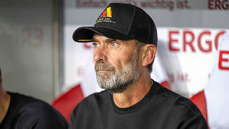 Hat noch ordentlich Arbeit vor sich: Bundestrainer J&uuml;rgen Klopp.