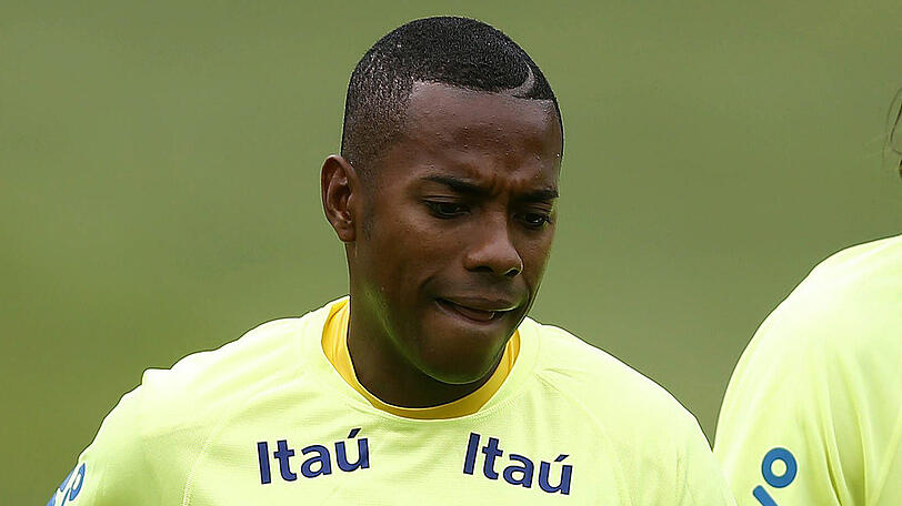 Der brasilianische Nationalspieler Robinho.