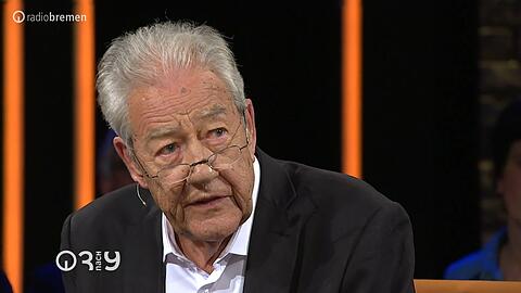 Bj&ouml;rn Engholm war im Radio-Bremen-Talk "3nach9" zu Gast.