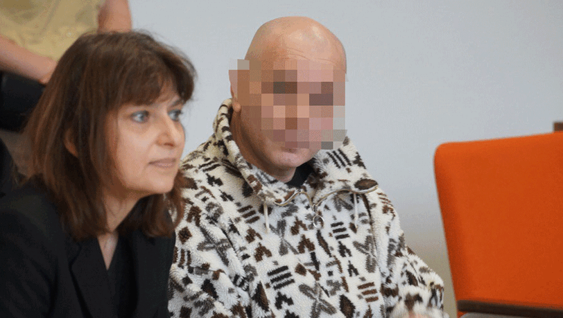 Zugestochen: Der Angeklagte Giacomo P. Zugestochen: Der Angeklagte Giacomo P.