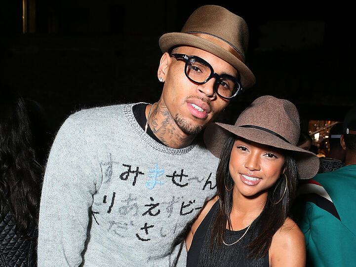 Karrueche Tran (r.) hat endgültig die Schnauze voll von Chris Brown