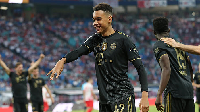Überzeugt erneut im Bayern-Dress: Jamal Musiala.