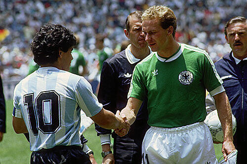 Karl-Heinz Rummenigge war zwischen 1981 und 1986 nicht nur Top-Goalgetter, sondern auch Kapitän.