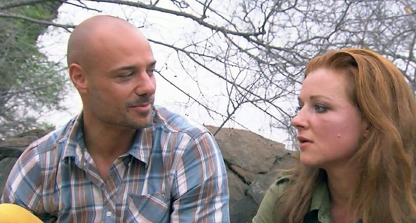 Christian und Nena während eines Gruppendates im Wildpark.
