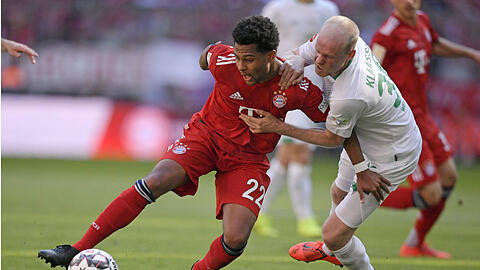Serge Gnabry hatte die große Chance zum 1:0.
