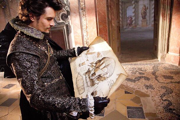 Orlando Bloom in "Die drei Musketiere" - hier ist eine Szene in Bamberg zu sehen. Orlando Bloom in "Die drei Musketiere" - hier ist eine Szene in Bamberg zu sehen.