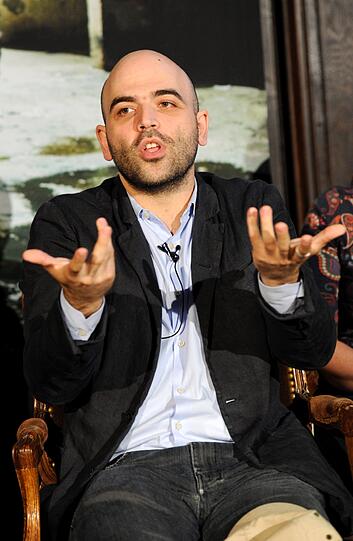 Roberto Saviano, Autor des Buches &bdquo;Gomorrah&ldquo;  im Hotel Bayerischer Hof