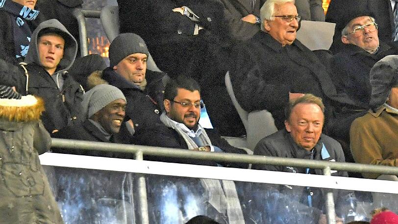 Clarence Seedorf (l.) und Hasan Ismaik sind miteinander befreundet.