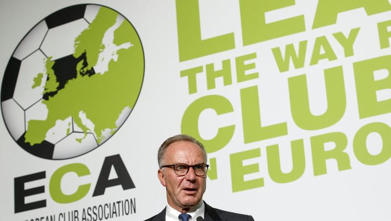 Ehrenvorsitzender der ECA: Bayern-Boss Karl-Heinz Rummenigge. Ehrenvorsitzender der ECA: Bayern-Boss Karl-Heinz Rummenigge.