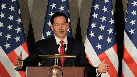 US-Au&szlig;enminister Marco Rubio sprach von m&ouml;glichen "guten Nachrichten".