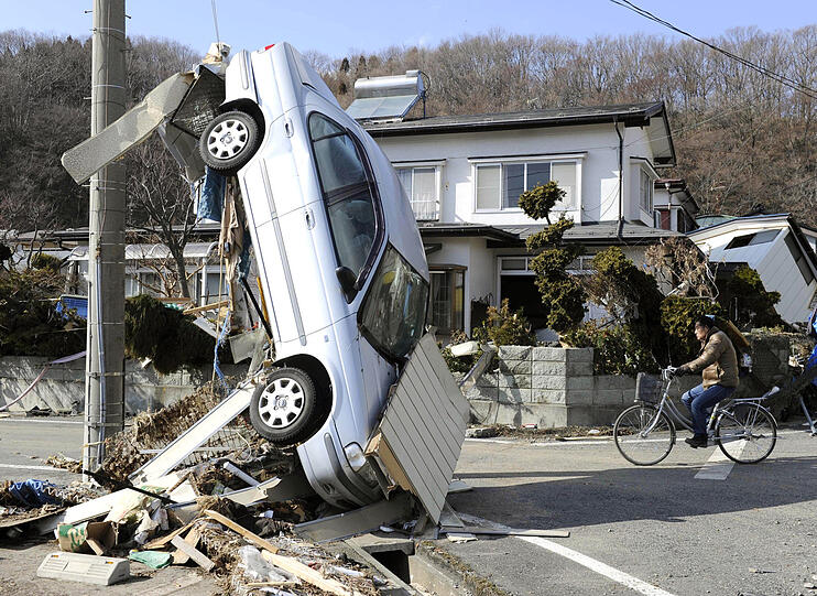 Japan: Bilder der Verwüstung