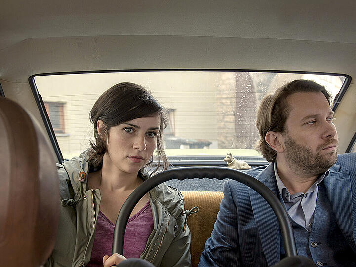 Kira Dorn (Nora Tschirner) und Lessing (Christian Ulmen) im "Tatort: Der irre Iwan"