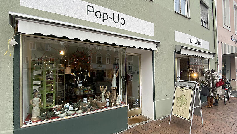 Der Pop-up-Store in der Neustadt ist nur ein kleiner Baustein, um leere Ladenflächen in der Innenstadt mit Geschäftsideen zu füllen. Auf die Leerstandsquote von acht Prozent, sei man in vergleichbaren Städten neidisch.