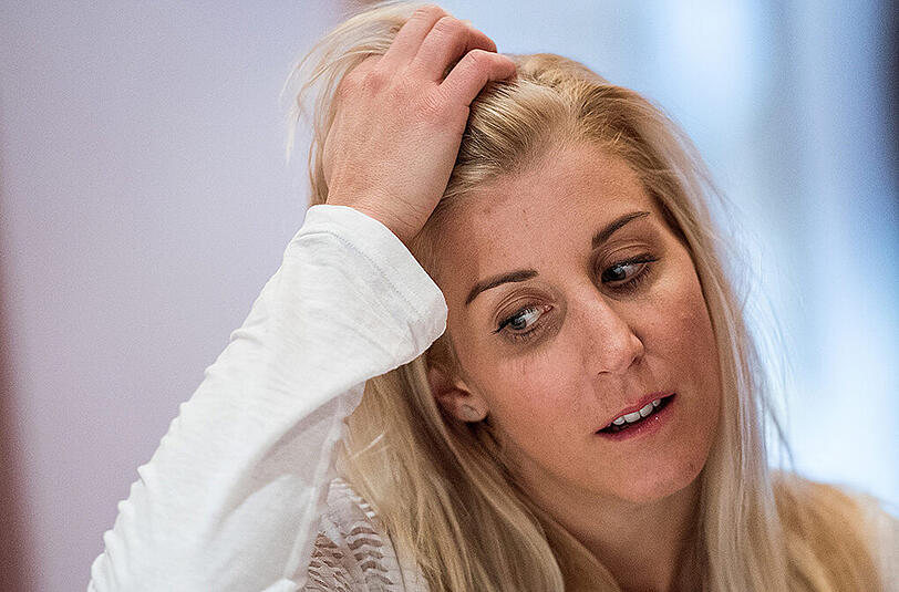 Saison-Aus: Eva-Maria Brem.